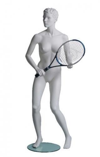 Full Body Fiberglass Badminton Female Mannequin, Feature : Attractive Looks, Hard Structure, Light Weght
