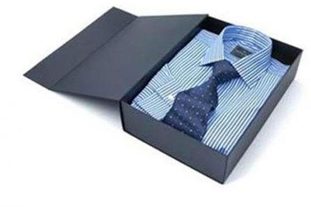 Vivek's Creation Polished Printed Paper Shirt Packaging Box, Feature : Disposable, Fine Finishing