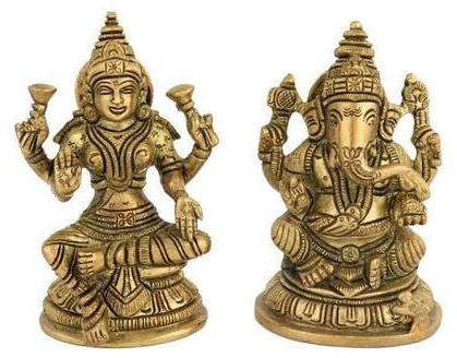 Polished Brass God Idols, for Temple, Packaging Type : Carton Box
