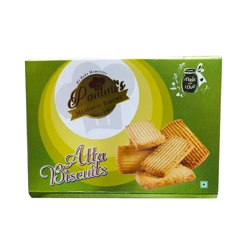 Atta Desi Ghee Biscuit, Packaging Type Box Pammis National Bakers, Bathinda, Punjab