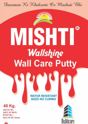 Mishti wallputty, Feature : Long Shelf Life, Super Smooth Finish, Unmatched Quality, Safe Usage