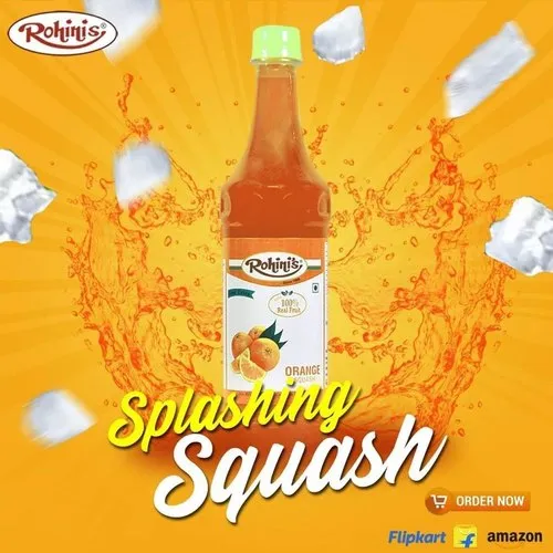 Orange Squash, INR 140 / Piece by Rohinis Food Products from Chennai