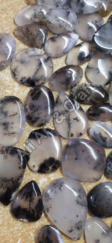 Polished Dendritic Opal Gemstone, for Jewellery, Feature : Anti Corrosive, Colorful Pattern, Durable