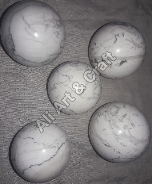 Howlite Spheres