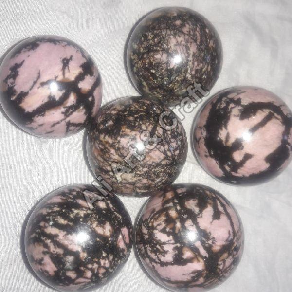 Rhodolite Spheres