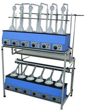 Stainless Steel Automatic Kjeldahl Distillation Assembly, for Industrial, Laboratory, Feature : Good Quality