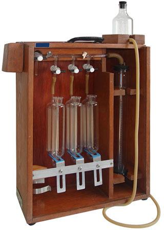 Electric Orsat Apparatus, for Hospital, Pathology Lab, Laboratory, Power : 0-100W