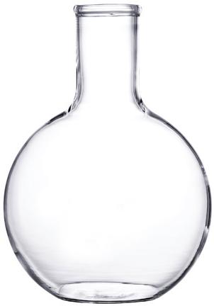 Glass Round Bottom Flasks, for Chemical Laboratory, Laboratory, Laboratory Use, Feature : Freshness Preservation