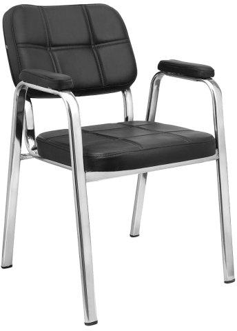 Iron Non Polished office visitor chair, Style : Modern