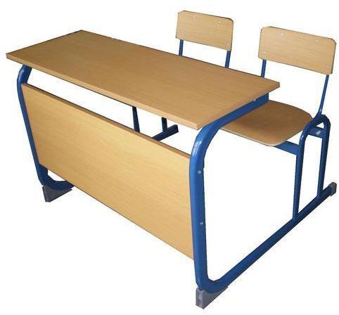 Wood Polished Two Seater School Bench, Feature : Non Breakable, Termite Proof