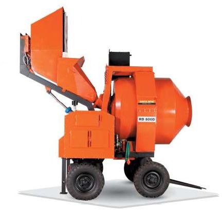 erd 1050 de reversible drum concrete mixer