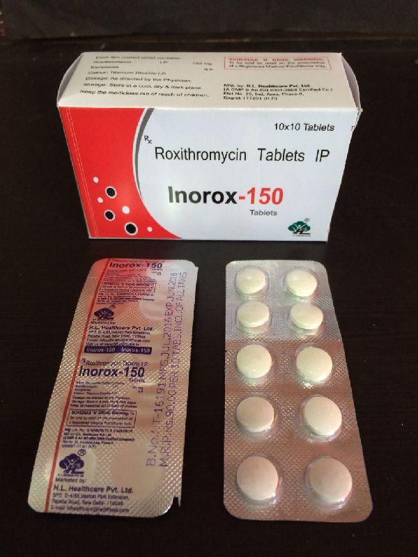 Roxithromycin tablet, for Business Use, Packaging Type : Blister