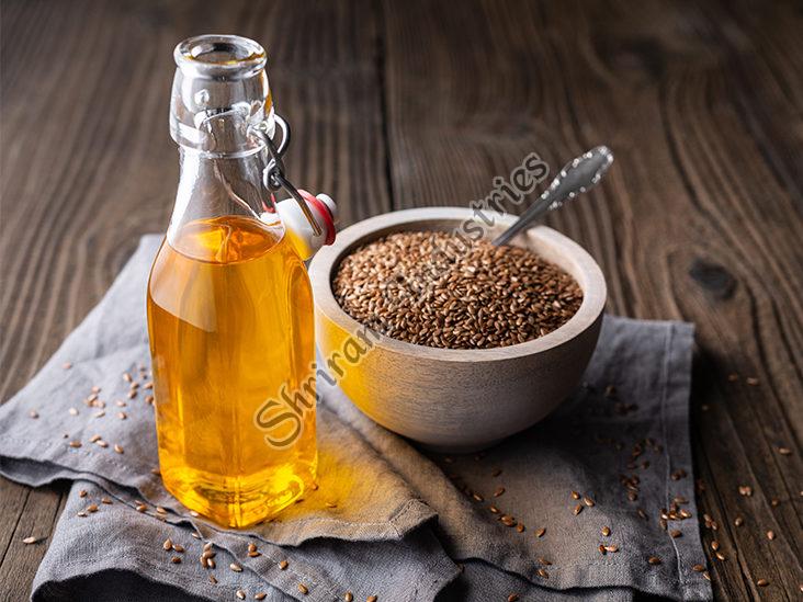 Natural Flaxseed Oil, for Cooking, Edible, Packaging Size : 30ml, 40ml, 50ml