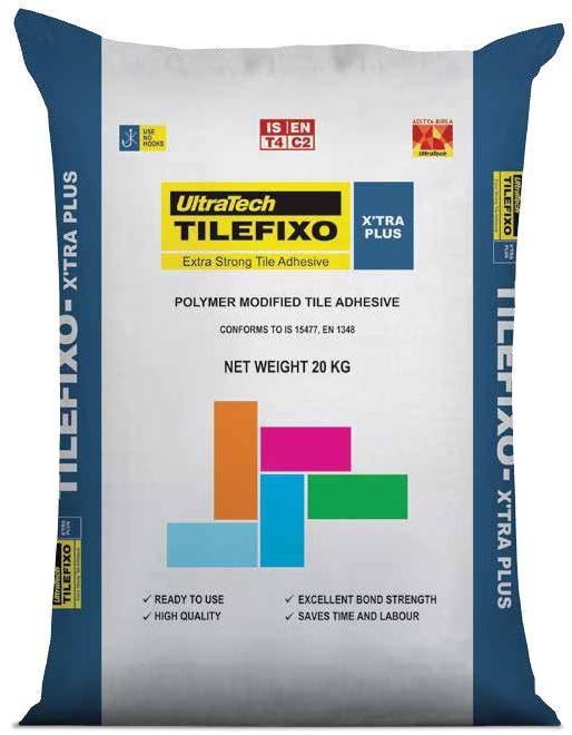 UltraTech Tilefixo X’tra Plus Tile Adhesive
