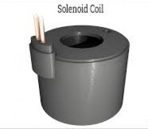 Solenoid Coils, for Industrial, Color : Black