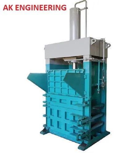 Polished Mild Steel Baling Machine, for Industrial, Certification : ISI Certified