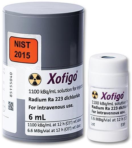 Anti Retrovirals xofigo solution injection, for Pain Killer, Grade Standard : Medicine Grade
