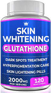 glutathione whitening pills