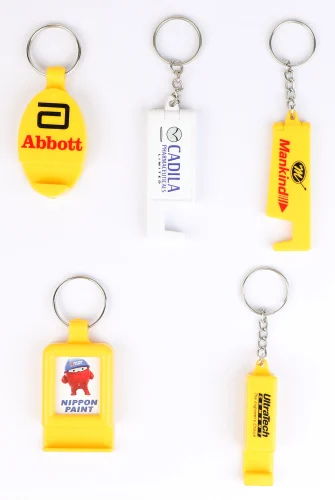 Polished Plastic Mobile Holder Keychain, for Promotion, Feature : Attractive Design, Durable, Fine Finished