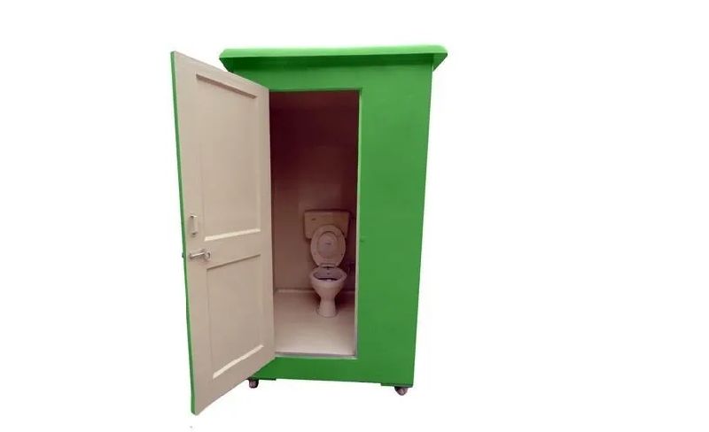 FRP Sintex Portable Toilets, Color : Customized at Rs 17,400 / Piece | Infuson Technologies