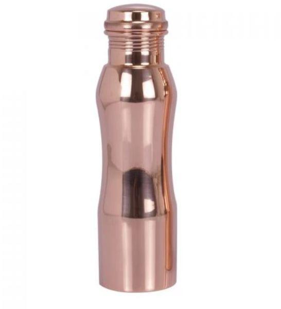 Copper Curvy Finish Bottle