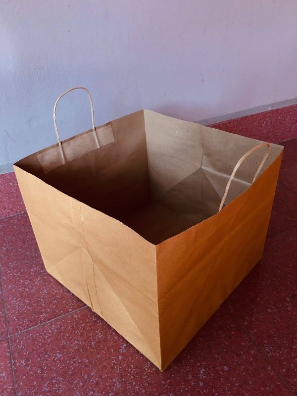 Square Red Paper Bag [M Size] Cake Bag — Store Age