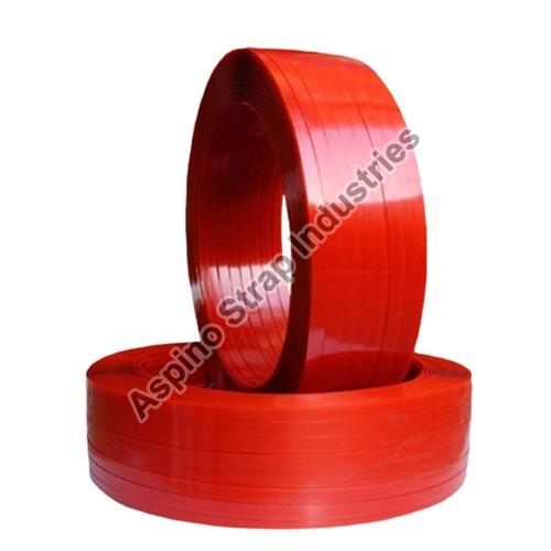 Red PET Strap, for Packaging, Length : 18 Kg To 25 Kg