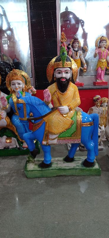 Marble Baba Mohan Ram Statue, Packaging Type : Carton Box