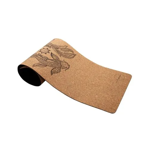 Cork Yoga Mat, Color Brown at Rs 1,750 / Piece in Goa Moa Wellness