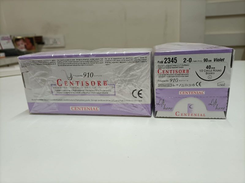 Centisorb PNW 2345 Suture, Packaging Type : Carton, Corrugated Box, HDPE Bags