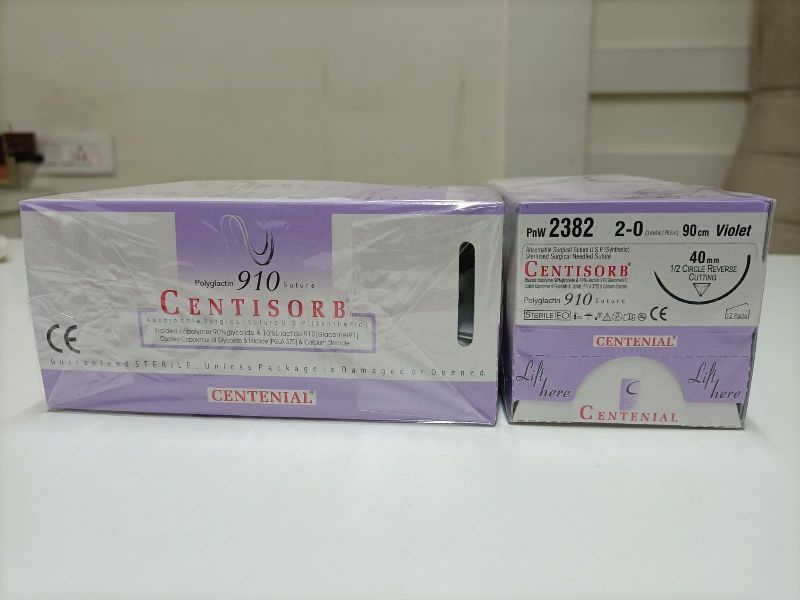 Centisorb PNW 2382 Suture, Packaging Type : Carton, Corrugated Box, HDPE Bags