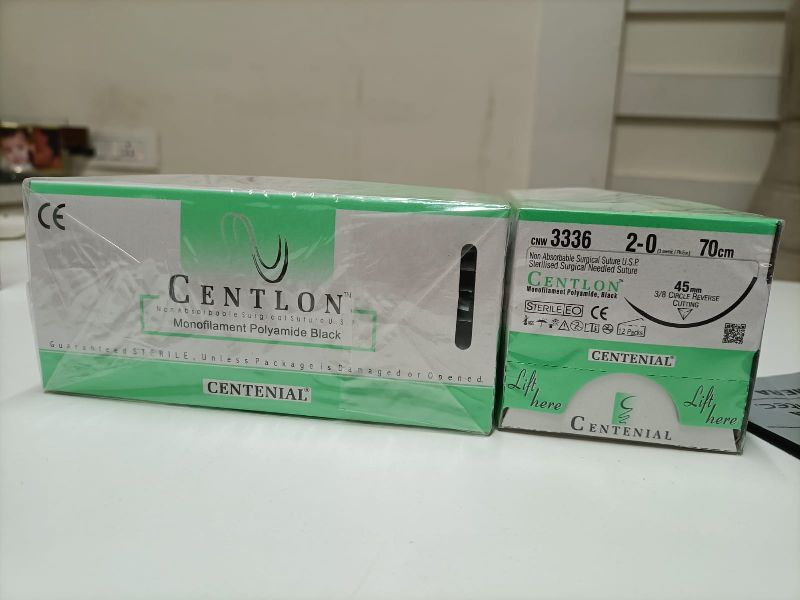 Centlon CNW 3336 Suture, Packaging Type : Carton, Corrugated Box, HDPE Bags