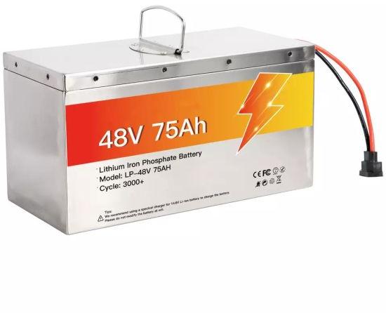 48V 75AH Lithium Phosphate Battery, Feature : Long Life