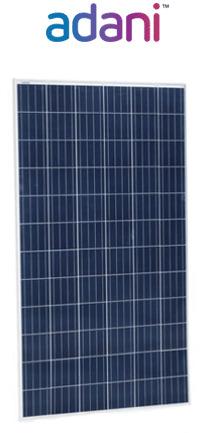 Fully Automatic Adani Monocrystalline Solar Panel, for Industrial, Toproof