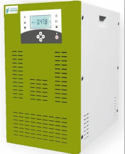 Semi Automatic Statcon Hybrid Solar Inverter, for Home, Industrial, Office, Feature : Fast Chargeable