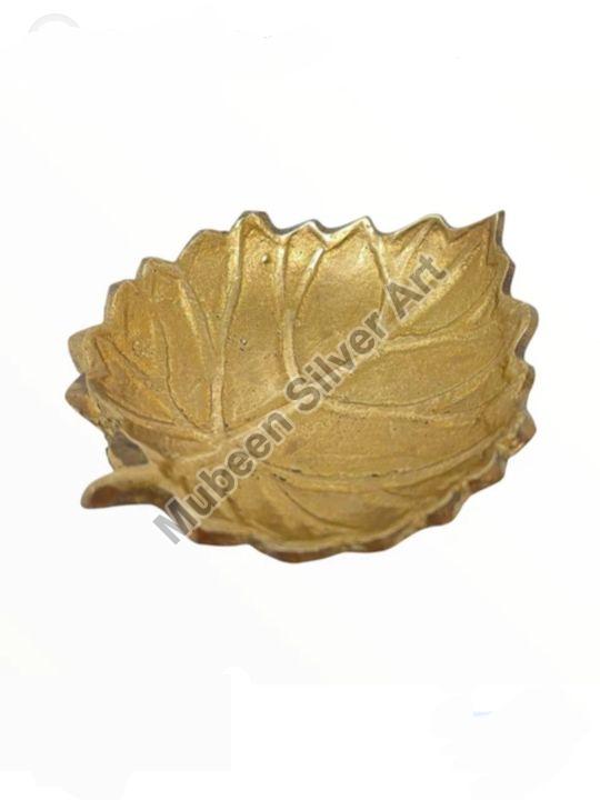 Brass Leaf Ashtray