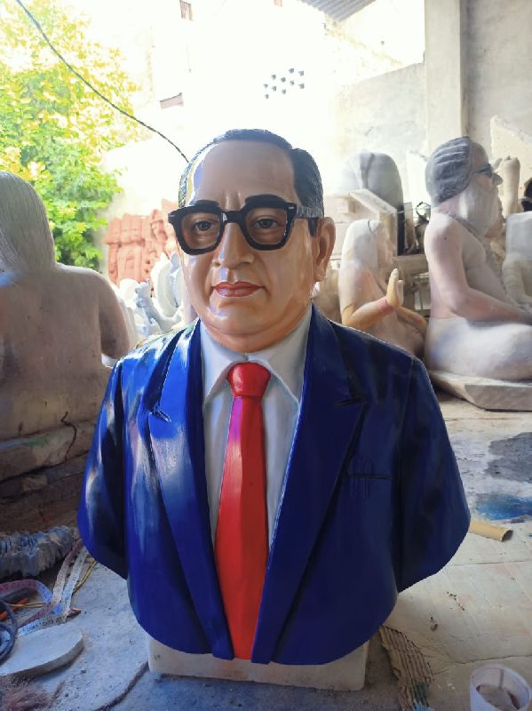 Polished Marble Dr. Ambedkar Statue, for Shiny, Dust Resistance, Pattern : Printed