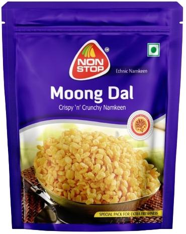Non Stop Moong Dal, for Snacks, Packaging Type : Plastic Packet