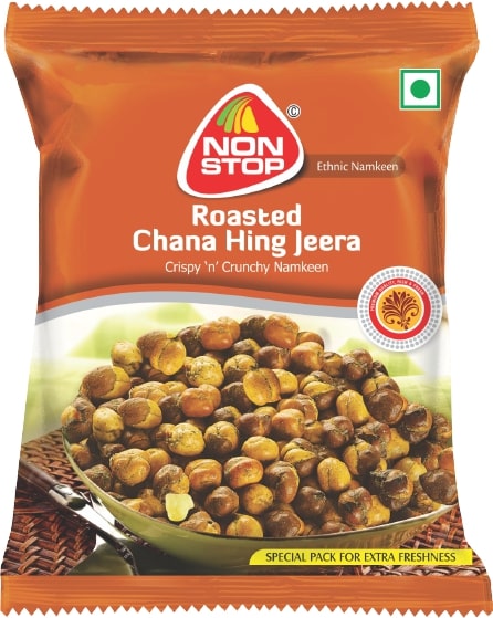 Non Stop Roasted Chana Namkeen, for Snacks, Taste : Spicy