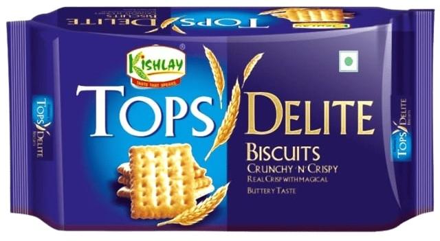 Kishlay Top Delite Biscuits, Feature : Easy Digestive, Glucosable