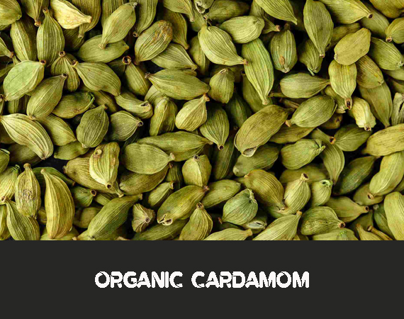Organic Cardamom, Form : Pods