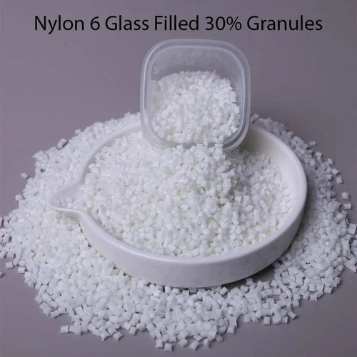 Nylon 6 Glass Filled Granules, for Auto Parts, Injection Molding, Plastic Carats, Feature : Moisture Resistance