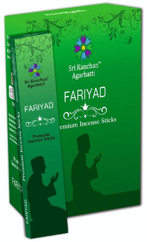 Sri Kanchan Fariyad Premium Incense Sticks, for Religious, Length : 15-20 Inch