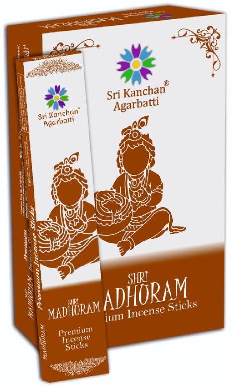 Sri Kanchan Shri Madhoram Premium Incense Sticks