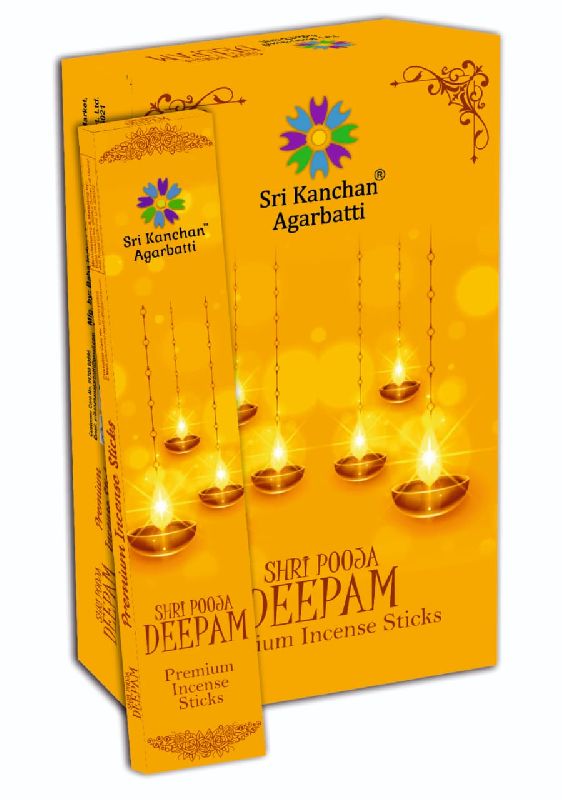 Sri Kanchan Shri Pooja Deepam Premium Incense Sticks