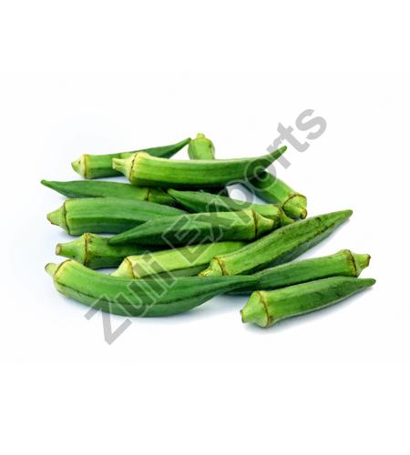 Organic Fresh Lady Finger, for Cooking, Color : Green