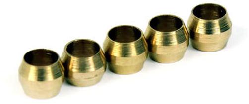 Polished Brass Compression Sleeves, Color : Golden