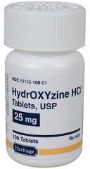 hydroxyzine 25mg tablet