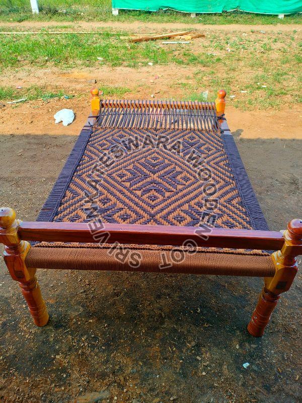 Manufacturer of Wooden rope cots & Cotton Ropes Sri Venkateswara