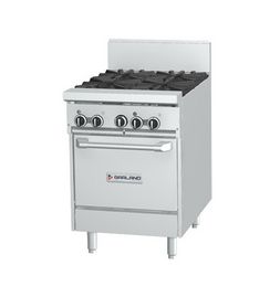 Stainless Steel Electric Garland Restaurant Cooking Range, Certification : CE Certified